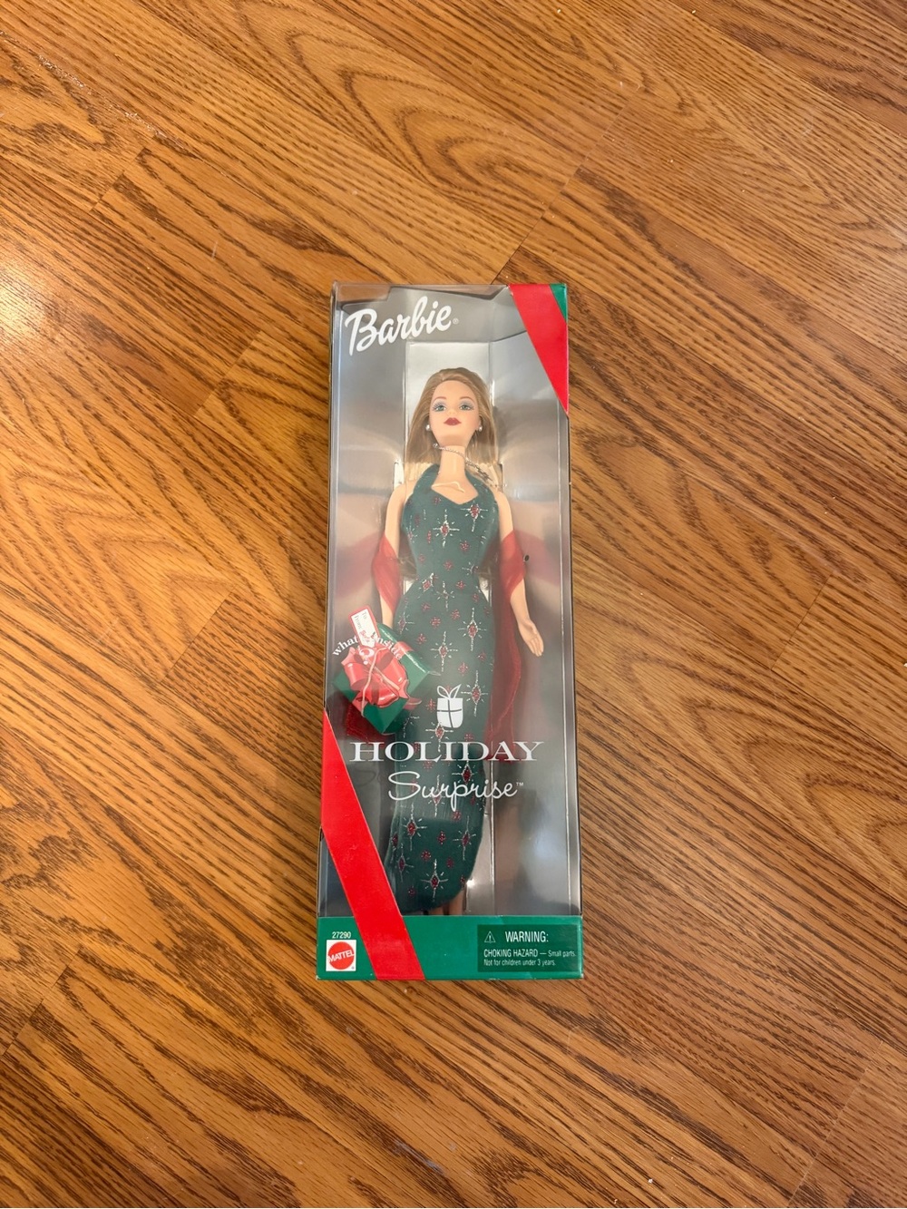 2000 Holiday Surprise Barbie doll